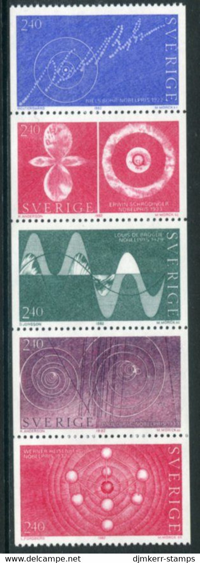 SWEDEN 1982 Nobel Atomic Physics Prize MNH / **.  Michel 1214-18 - Neufs