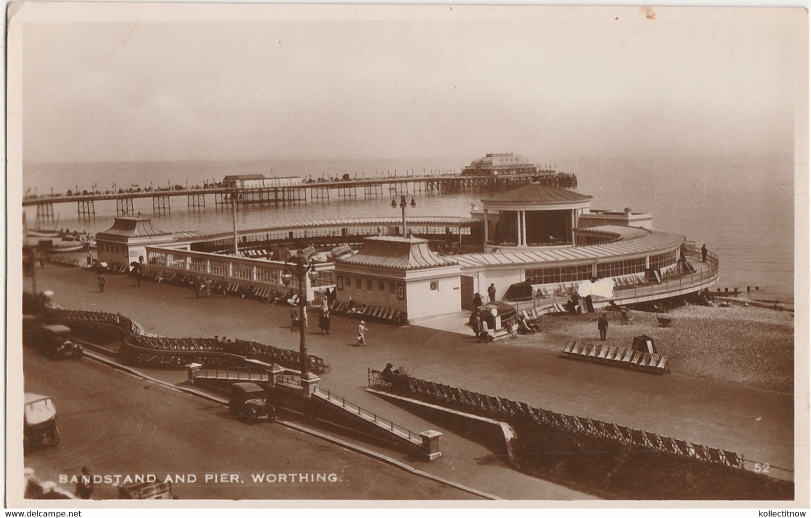 BANDSTAND AND PIER - WORTHING - RP - Worthing