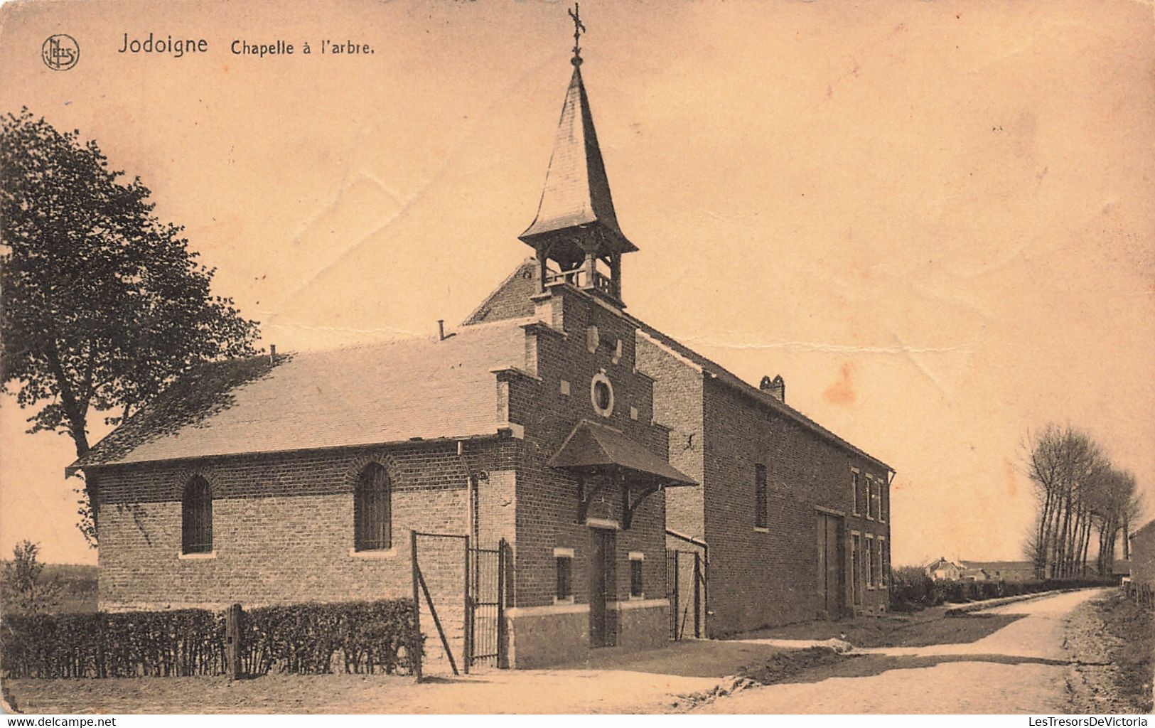 CPA - Belgique - Jodoigne - Chapelle A L'Arbre - Edit. A. Soille Leloux - Nels - Clocher - Oblitéré Jodoigne - Geldenaken