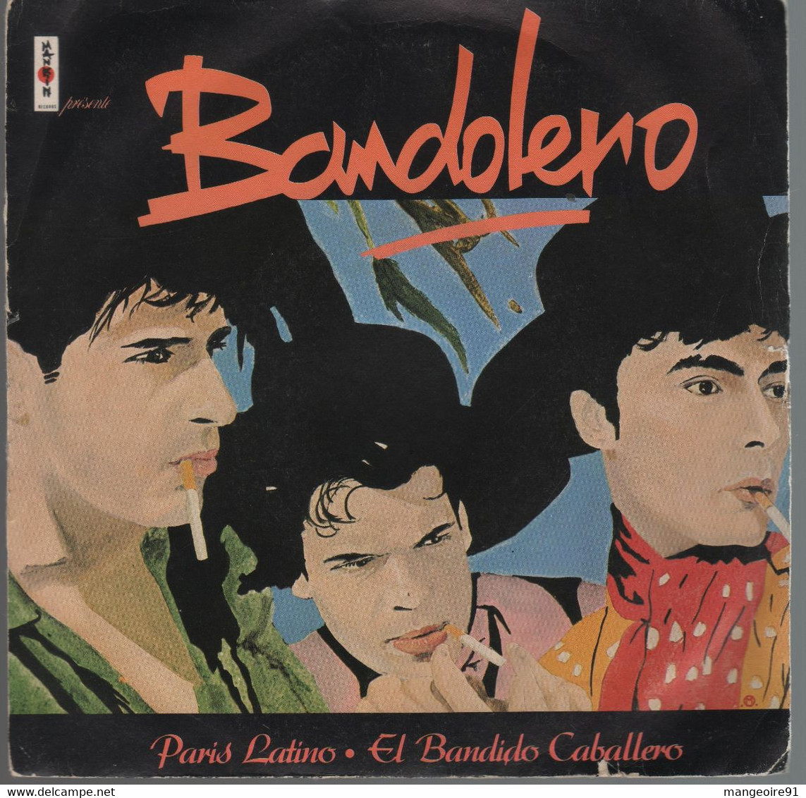 Disque 45 Tours Bandolero 1983 électronic Disco - Kinderlieder