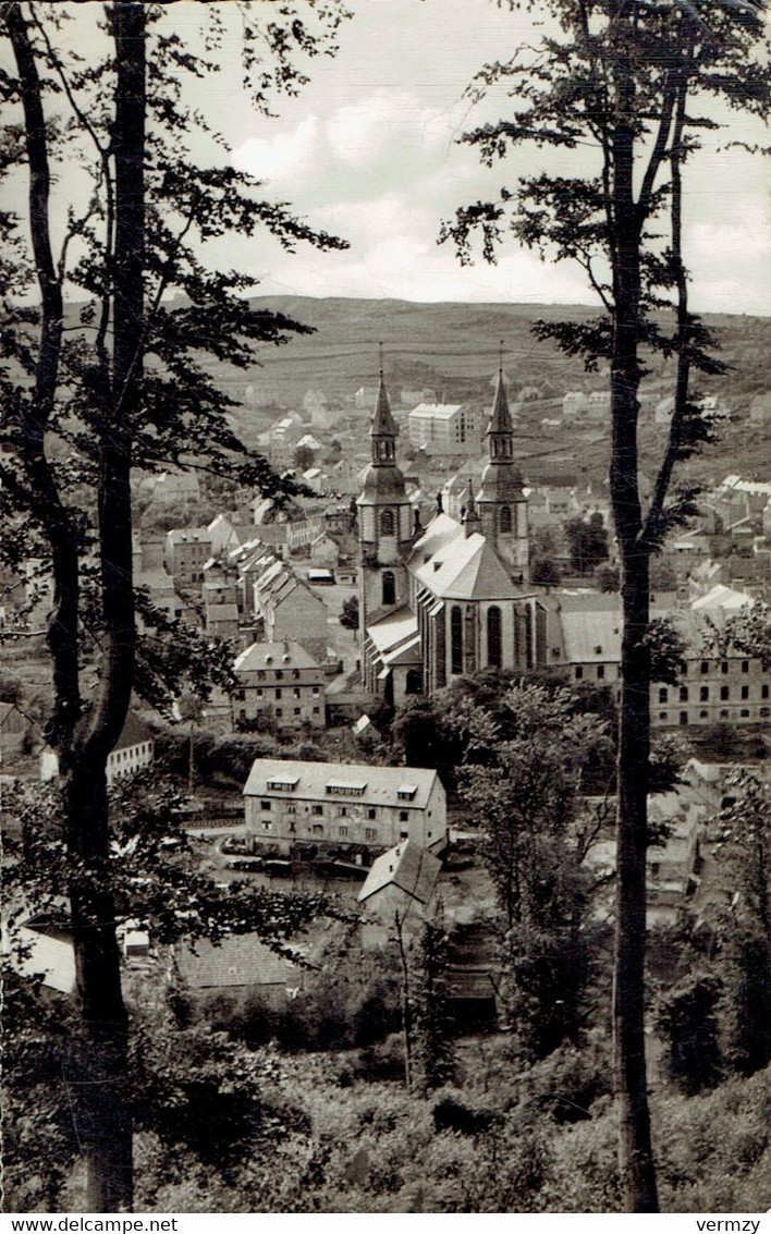 CPSM WALDSTADT - PRÜM : Blick Von Der Held - Photo Véritable - Pruem