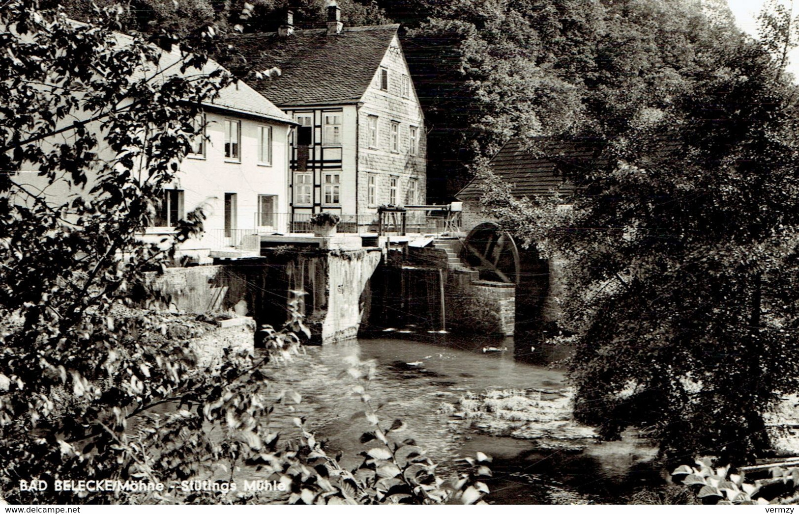 CPSM BELECKE / Möhne : Stütings Mühle - Photo Véritable - Warstein