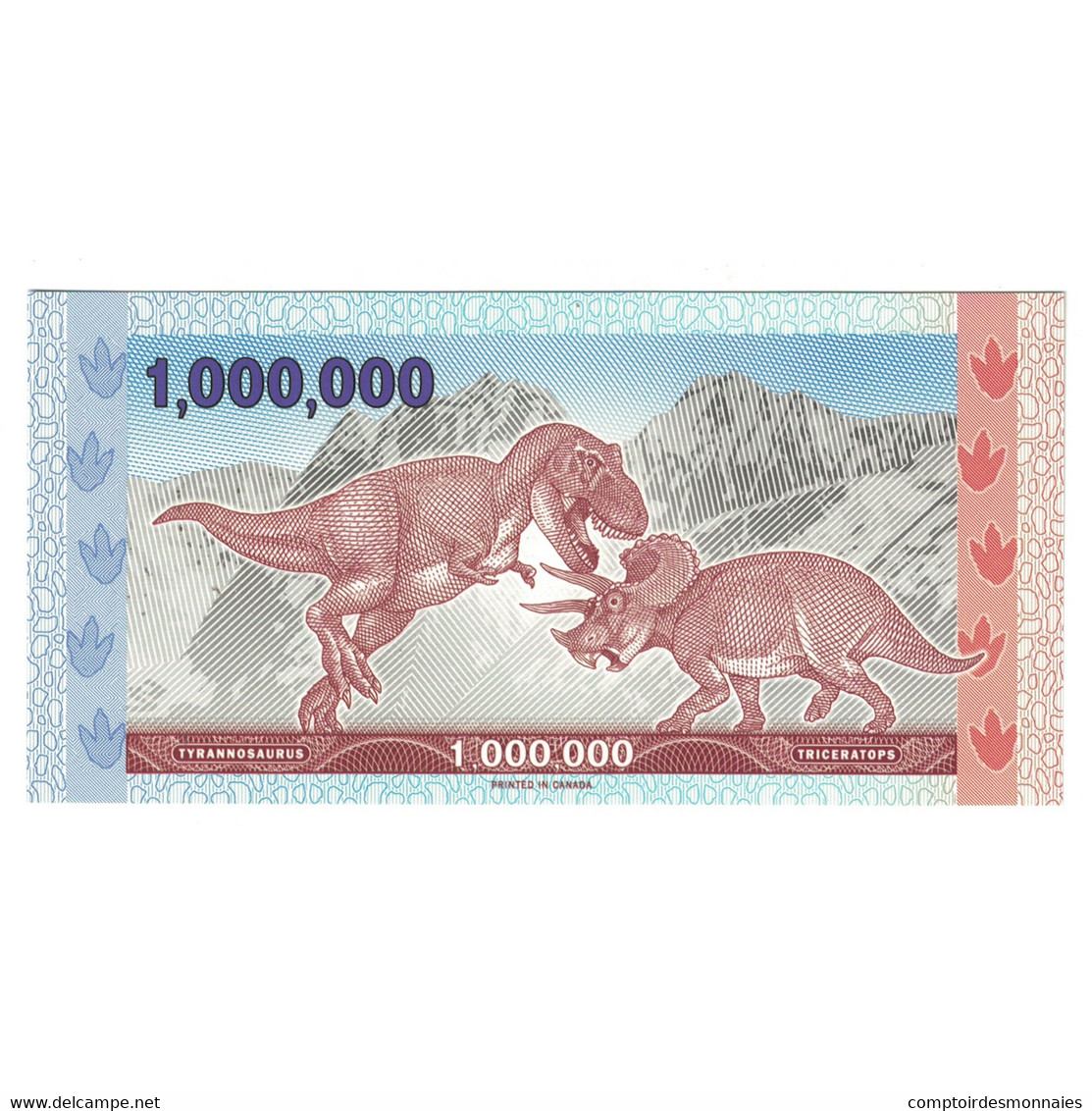 Billet, Canada, Dinar, 2012, 1000000 BERINGIA B C, NEUF - Canada