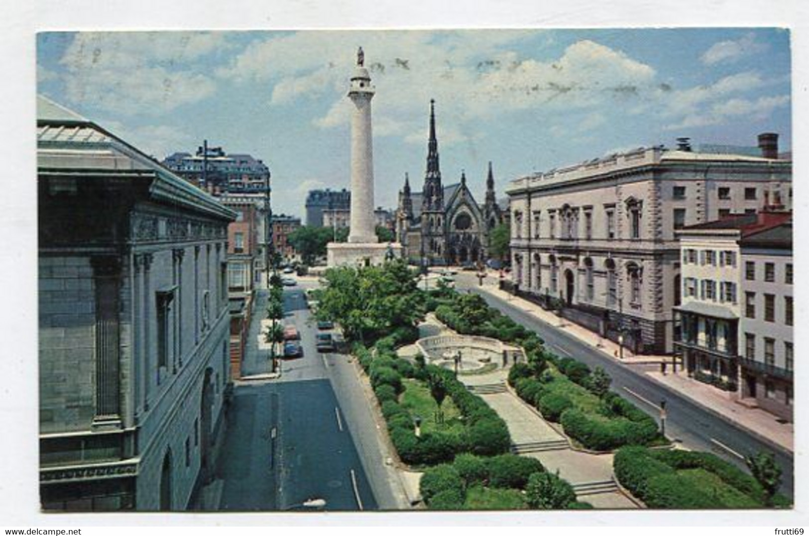 AK 107165 USA - Maryland - Baltimore - Washington Monument And Mt. Vernon Place - Baltimore