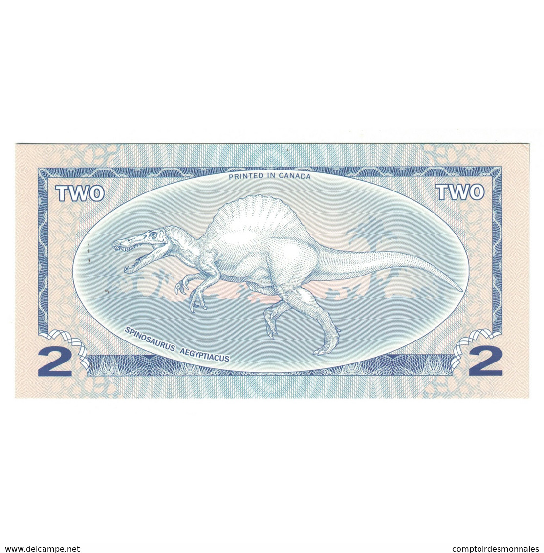 Billet, Canada, 2 Dinara, 2012, BERINGIA B C, NEUF - Canada