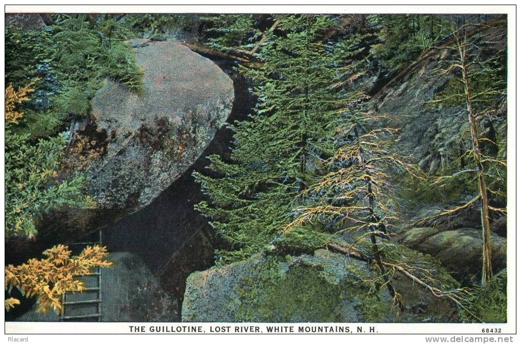 11955  Stati  Uniti  New  Hampshire, White Mountains,  Lost  River,  The  Guillotine  NV - White Mountains