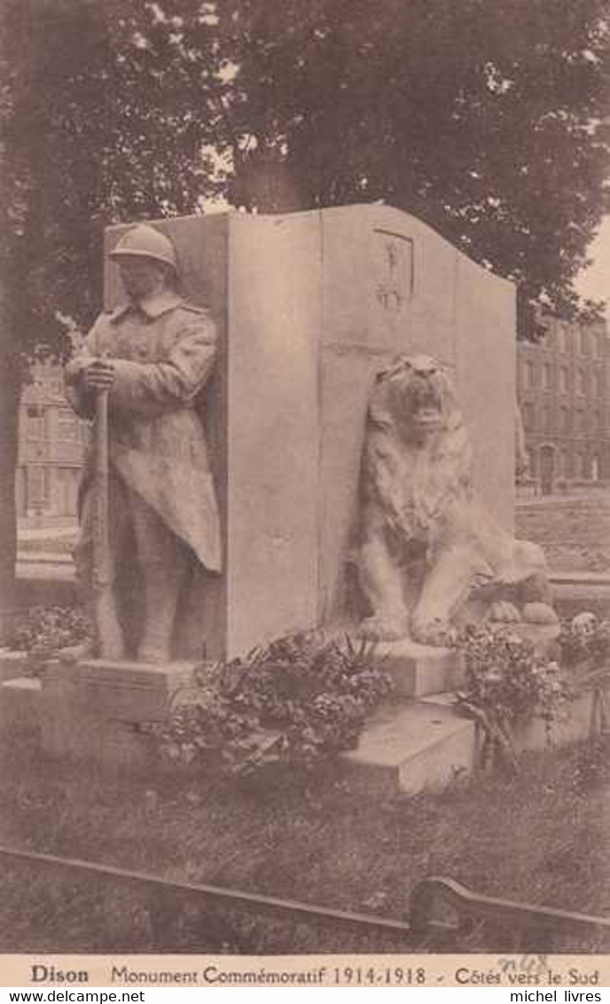 Monument Aux Morts - Monument Au Héros - Pas Circulé - Dison - TBE - Monuments Aux Morts