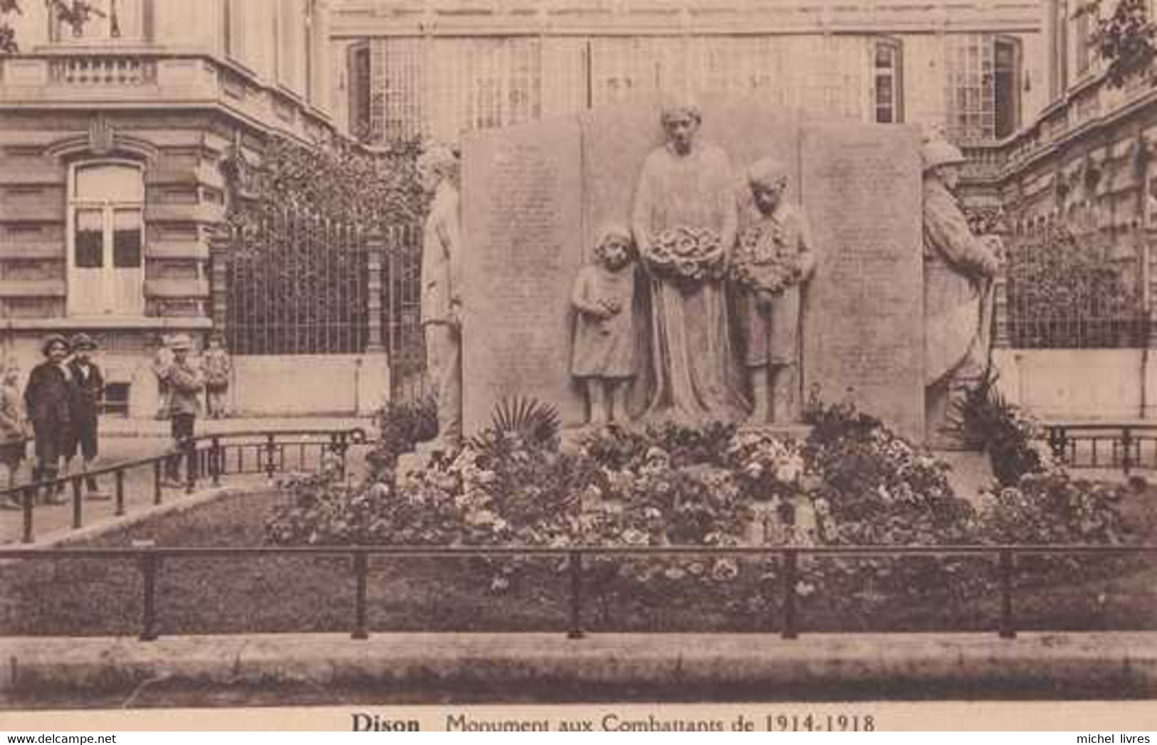 Monument Aux Morts - Monument Au Héros - Pas Circulé - Dison - TBE - Monuments Aux Morts