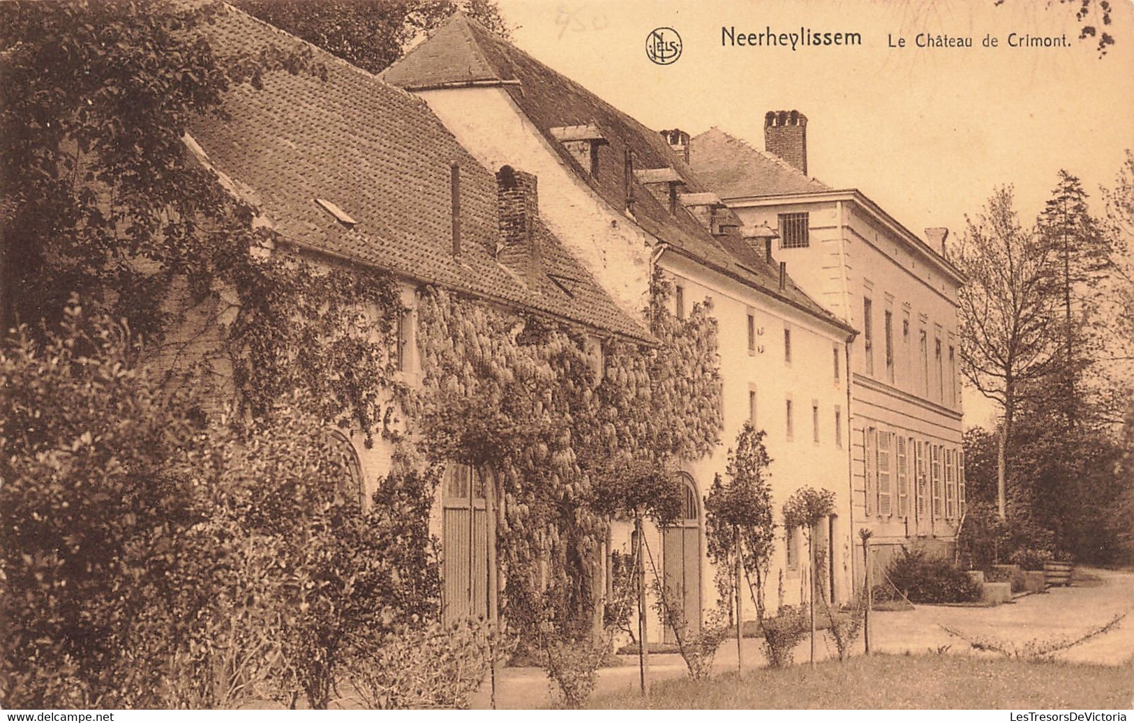 CPA - Belgique - Neerheylissem - Le Château De Grimont - Edit. Haellen - Nels - Oblitéré 1929 - Autres & Non Classés