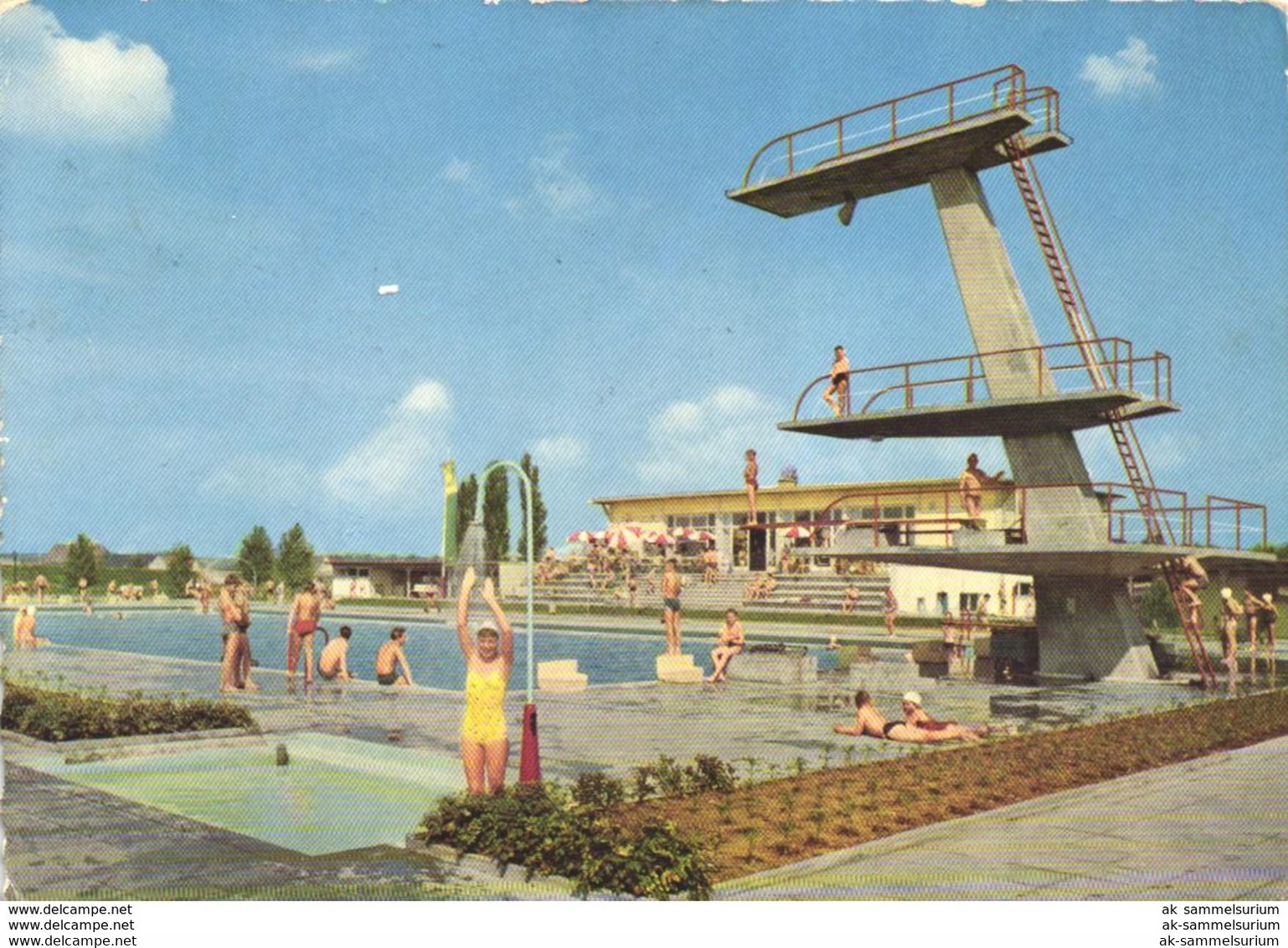 Kitzingen Am Main / Schwimmbad (D-A325) - Kitzingen