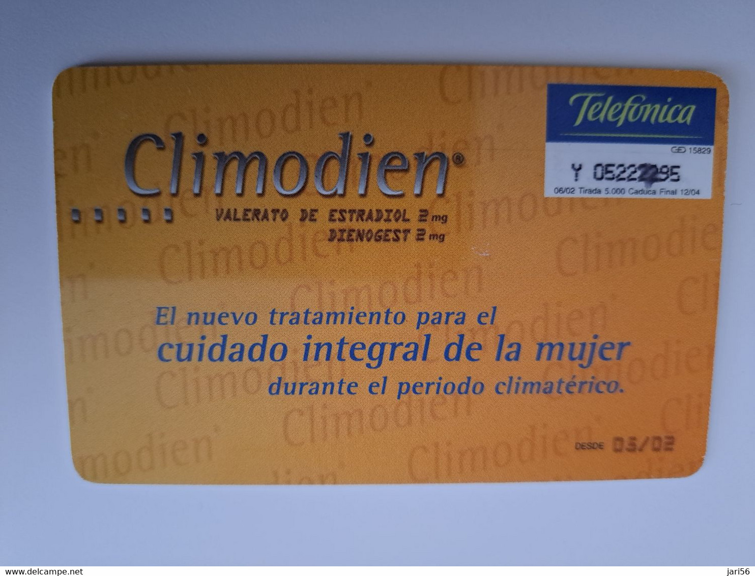 SPAIN/ ESPANA   2 €  CLIMODIEN    Fine Used  CHIP CARD  **12017** - Privatausgaben