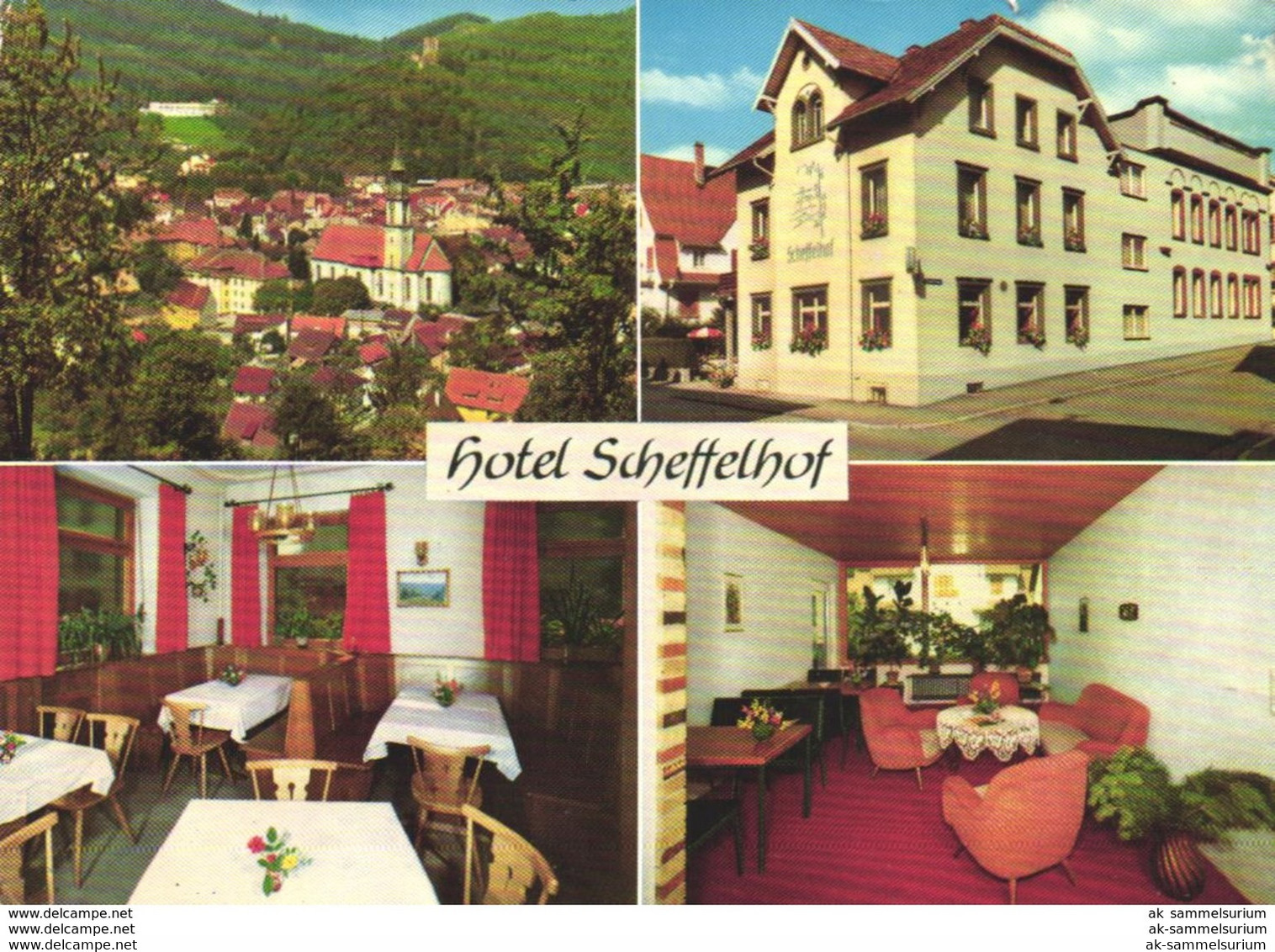 Waldkirch / Hotel Scheffelhof (D-A324) - Waldkirch