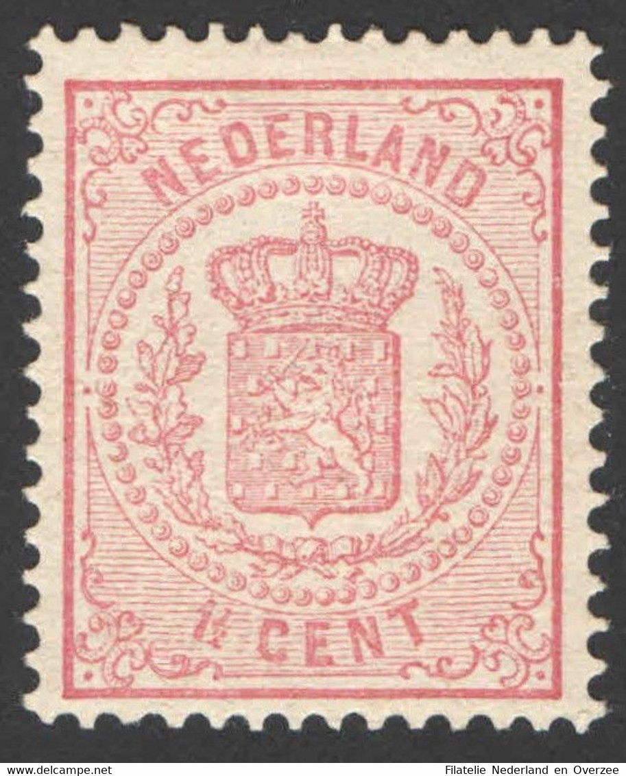 Nederland 1869 NVPH Nr 16D Ongebruikt/MH Rijkswapen, Cote Of Arms, Armoirie, MOOI!! - Nuovi