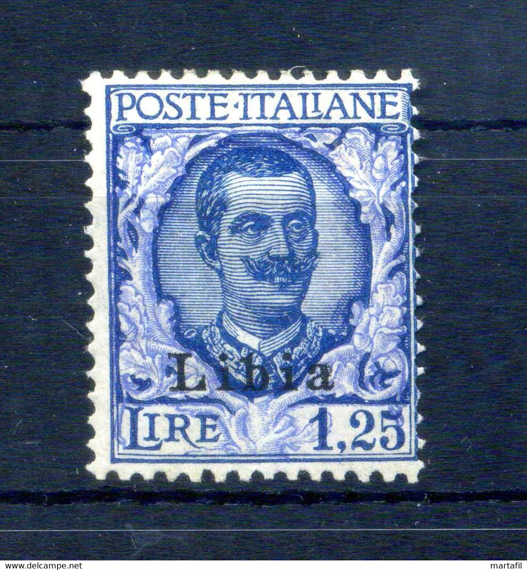 1928-29 LIBIA N.79 * 1,25 Indaco E Oltremare - Libye