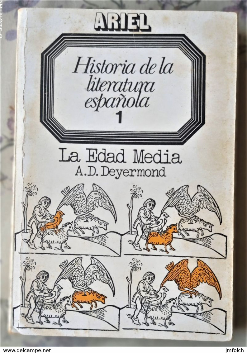 HISTORIA DE LA LITERATURA ESPAÑOLA. LA EDAD MEDIA. DE A.D. DEYERMOND - Altri & Non Classificati