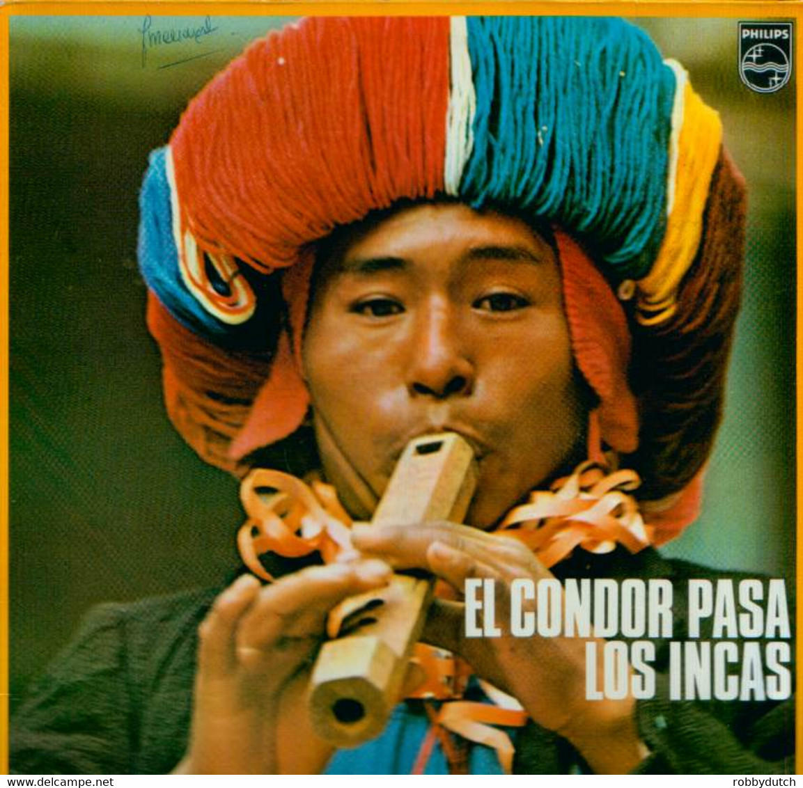 * LP * LOS INCAS - EL CONDOR PASA (Holland 1970 EX-) - World Music