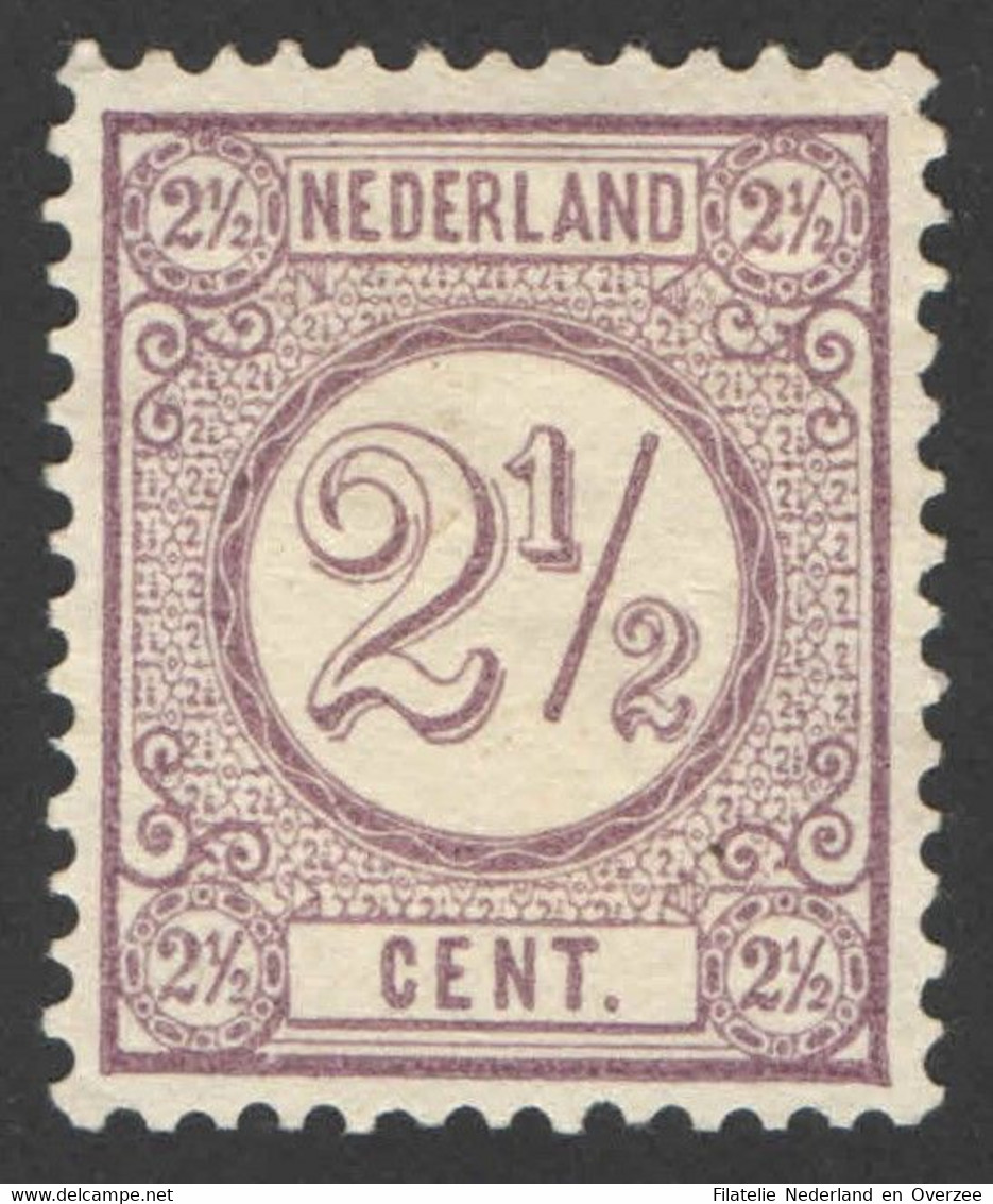 Nederland 1894 NVPH Nr 33a Ongebruikt/MNG Cijfer - Unused Stamps