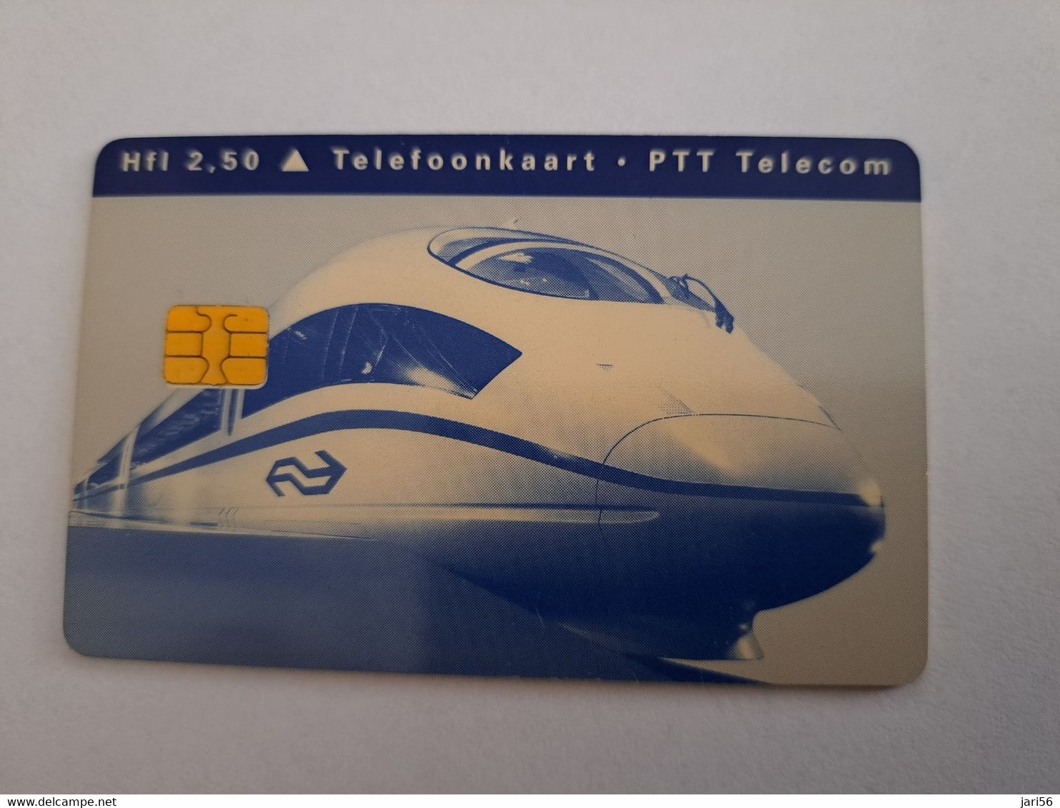 NETHERLANDS / CHIP ADVERTISING CARD/ HFL 2,50 / NS TRAIN / INTERNATIONALE TREINREIS         /     CRD 433** 12035** - Privat