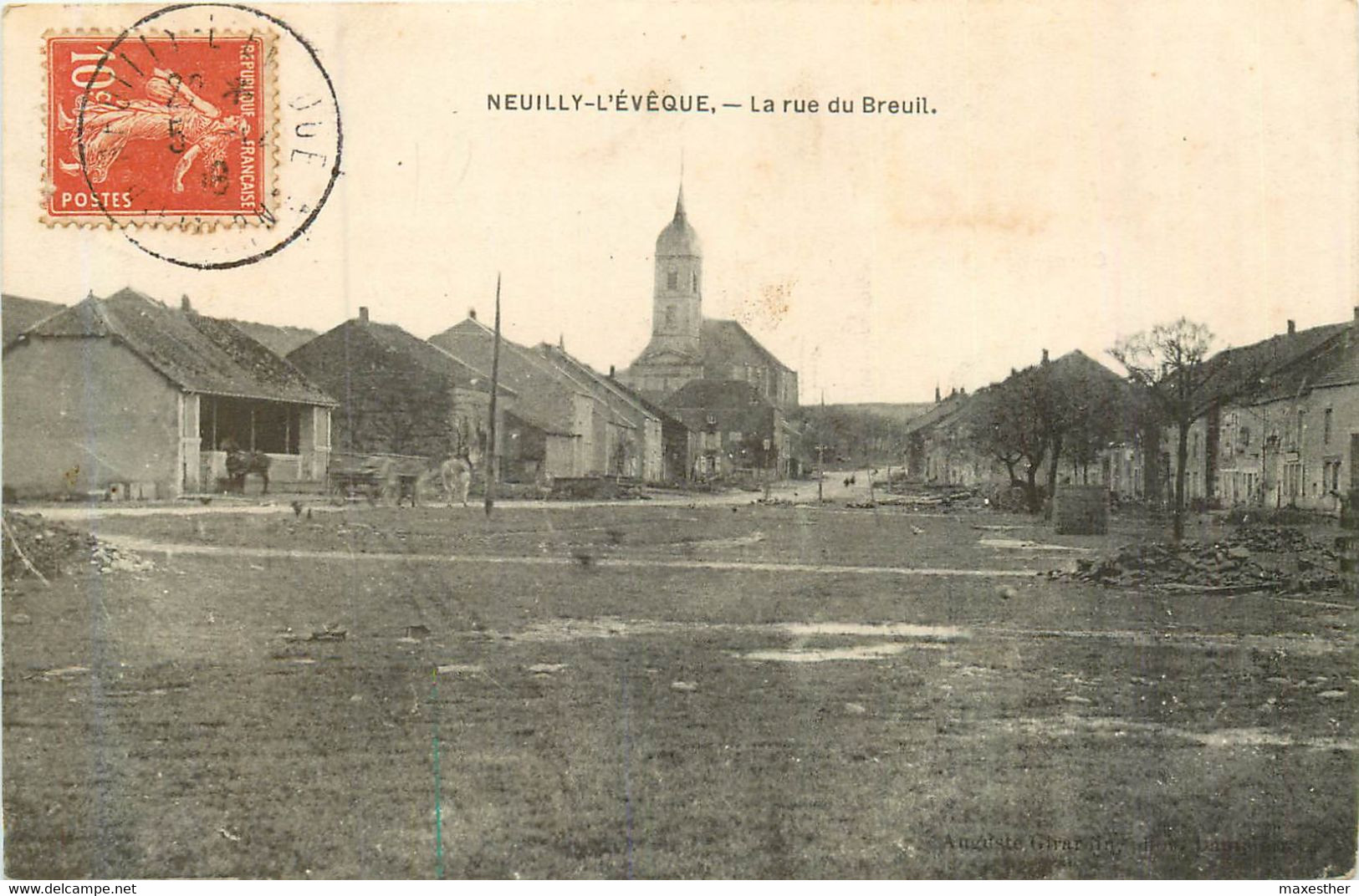 NEUILLY L'ÉVÊQUE Rue Du Breuil - Neuilly L'Eveque