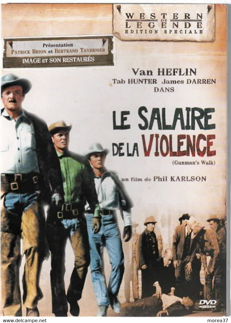 LE SALAIRE DE LA VIOLENCE    Avec  VAN HEFLIN  C35 - Western/ Cowboy