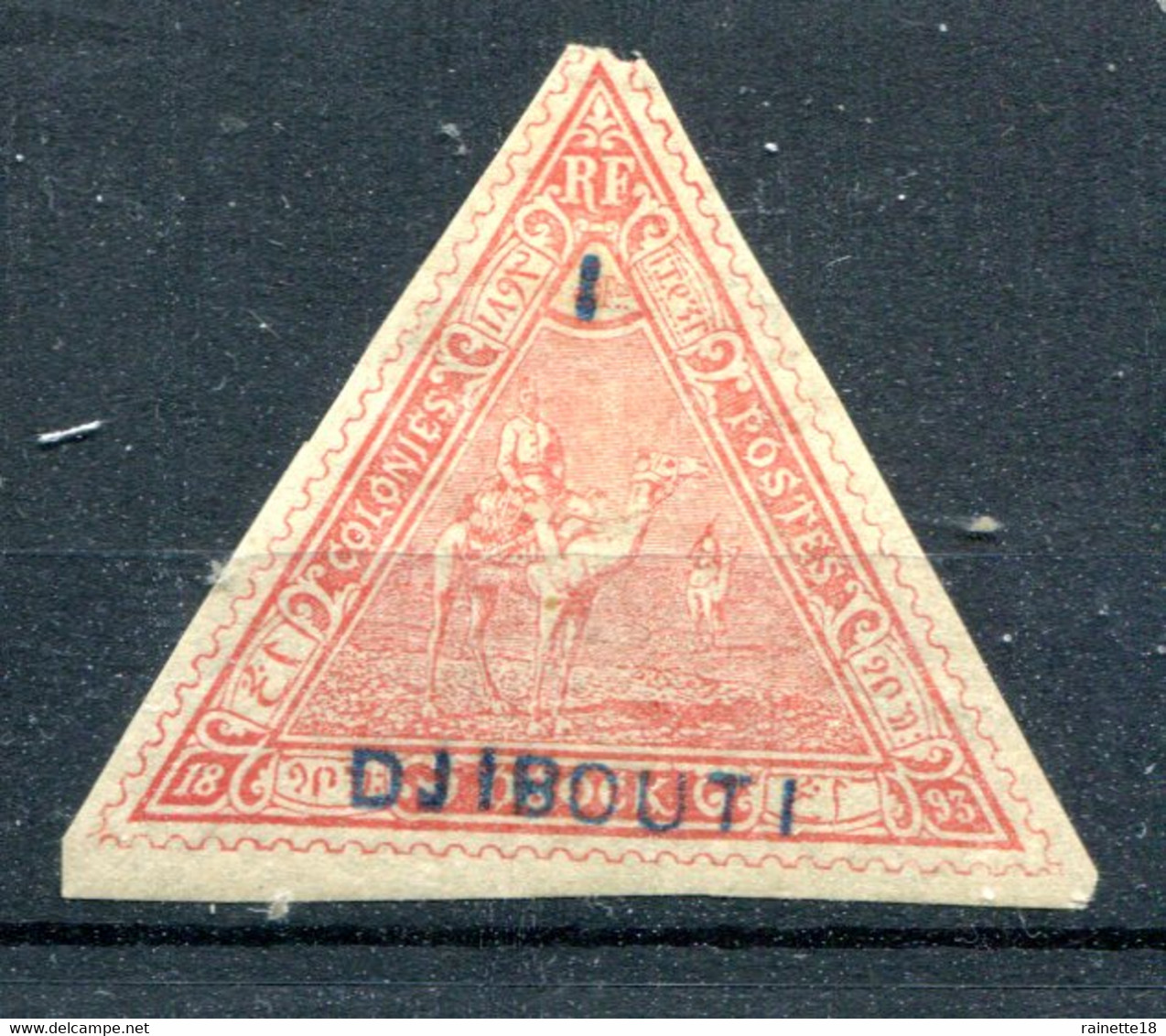 Cote Des Somalis        N° 4 *   Signé Calves - Unused Stamps