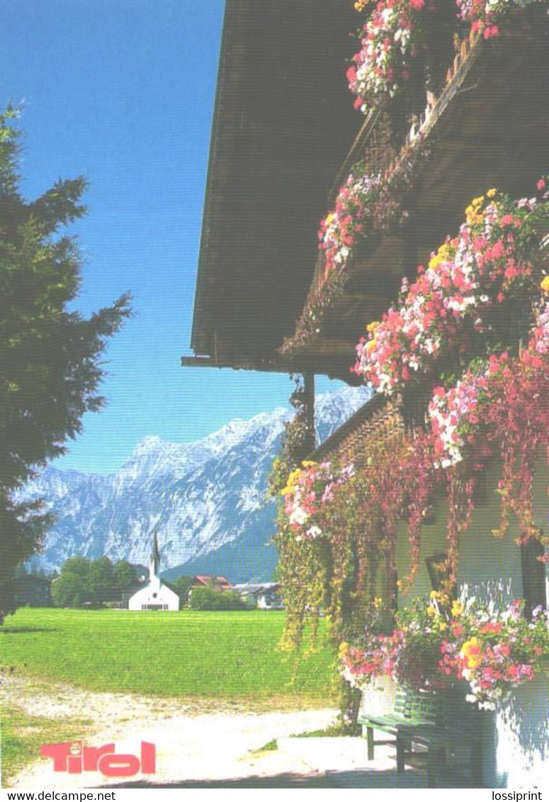 Austria:Tirol, Pertisau View With Church - Pertisau