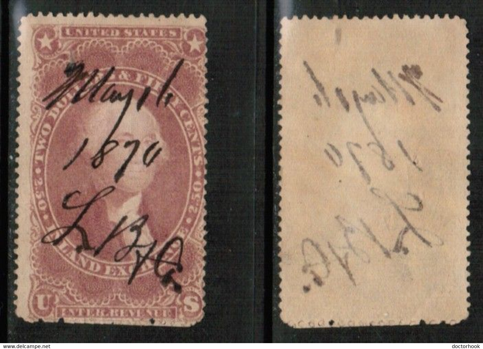 U.S.A.   Scott # R 84c USED (CONDITION AS PER SCAN) (Stamp Scan # 852-1) - Revenues