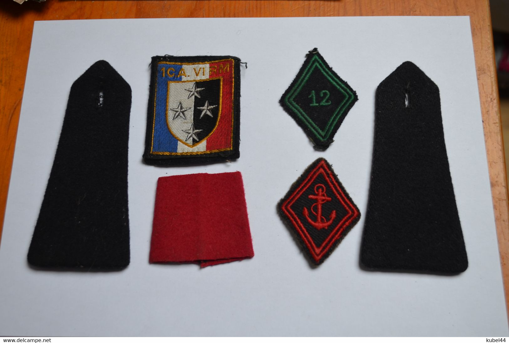 Lot Insignes Tissus - Armée Française - Ecussons Tissu