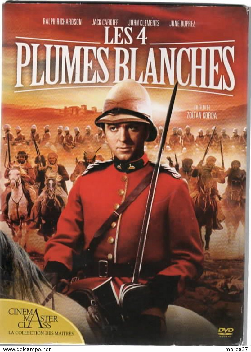 LES 4 PLUMES BLANCHES    Avec RALPH RICHARDSON    C35 - Action, Aventure