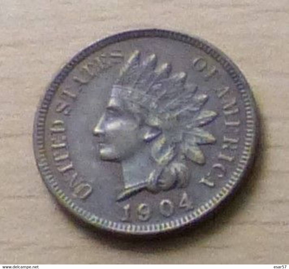 ETATS UNIS ONE CENT INDIAN HEAD 1904 - 1859-1909: Indian Head