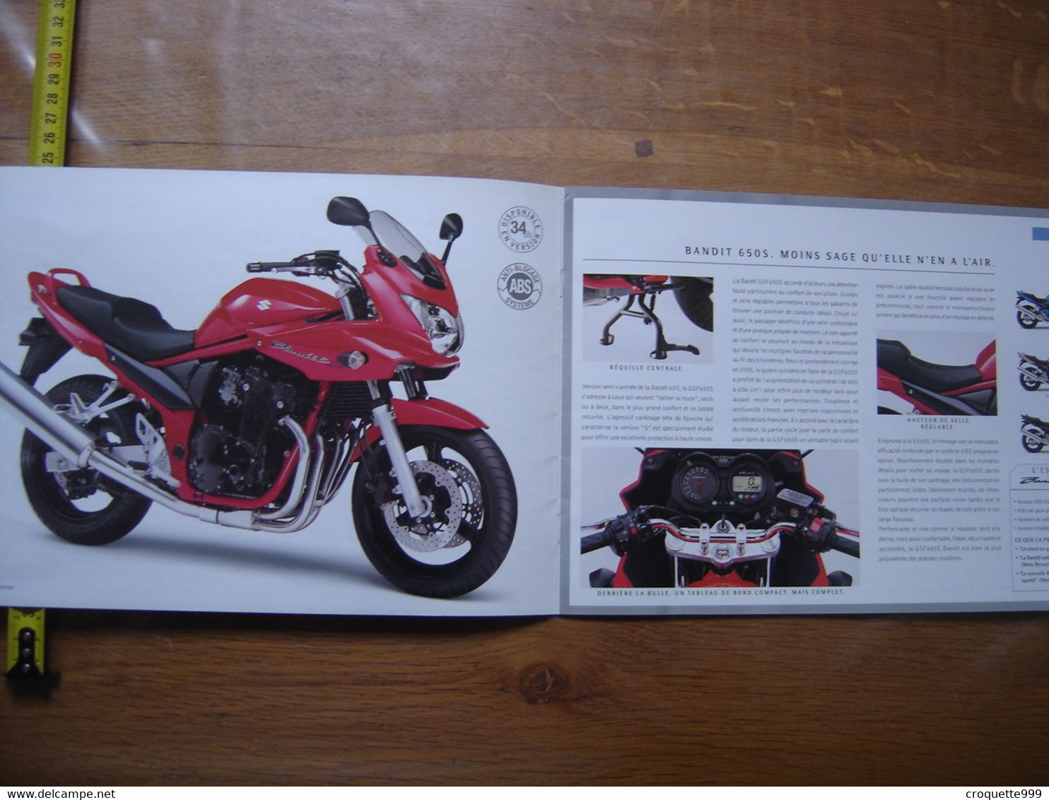 Brochure Catalogue Publicite Prospekt MOTO Routieres 2006 SUZUKI - Motos