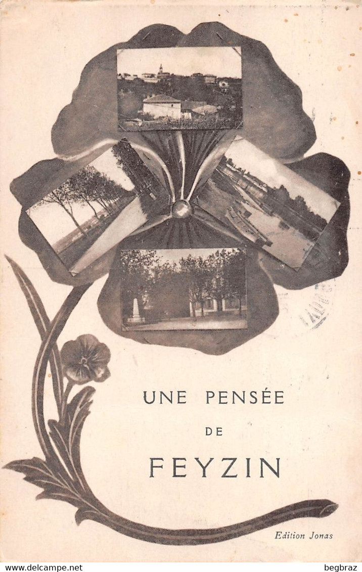 FEYZIN    UNE PENSEE DE - Feyzin