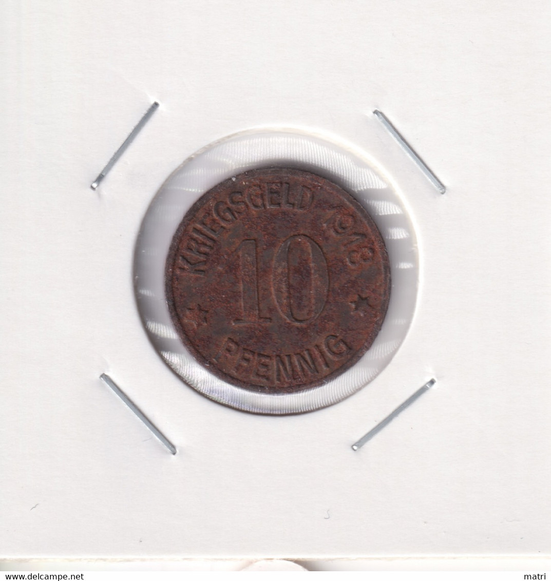 Germany 10 Pfennig - Coblenz 1918 - A Identifier