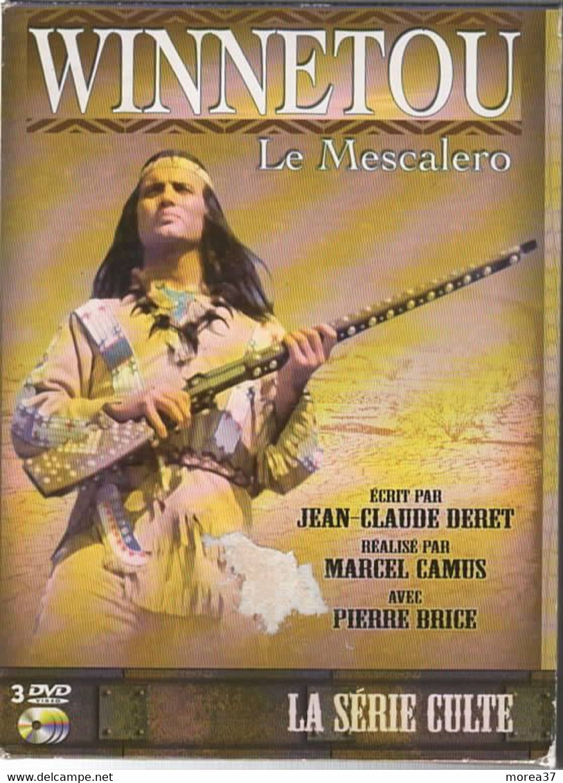 WINNETOU Le Mescalero    Avec  PIERRE BRICE   ( 3Dvds)  C35 - TV-Serien