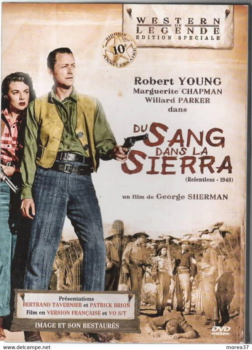 DU SANG DANS LA SIERRA     Avec  ROBERT YOUNG   C35 - Western / Cowboy