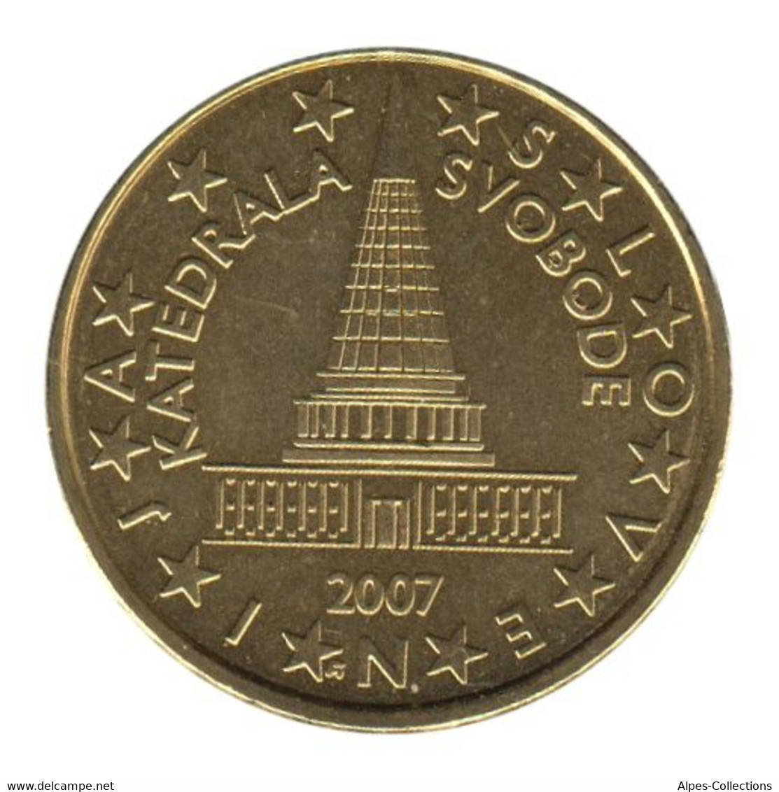 SV01007.1 - SLOVENIE - 10 Cents - 2007 - Slovenia