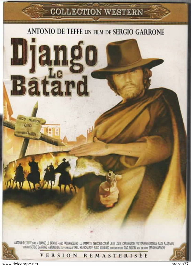 DJANGO LE BATARD      Avec  ANTONIO DE TEFFE     C35 - Western