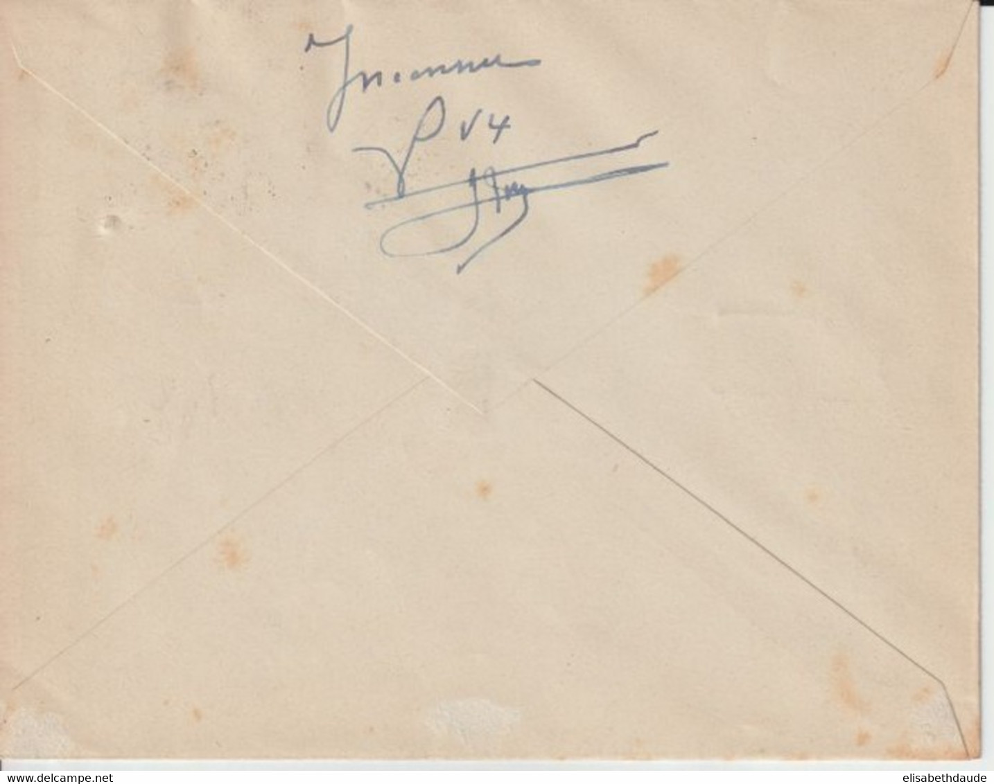 1941 - CERES + MERCURE Sur  ENVELOPPE RECOMMANDEE De PONT A MOUSSON (MEURTHE ET MOSELLE) => RETOUR - Briefe U. Dokumente
