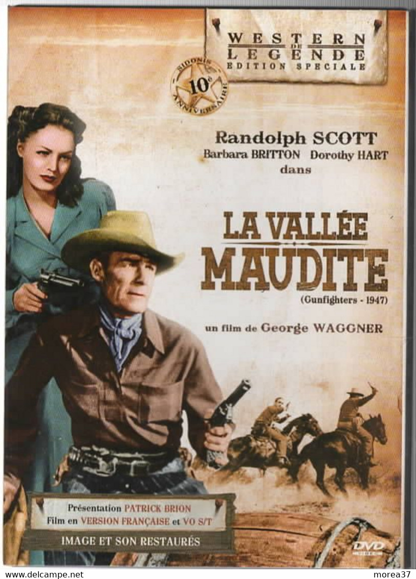 LA VALLEE MAUDITE      Avec  RANDOLPH SCOTT     C35 - Western