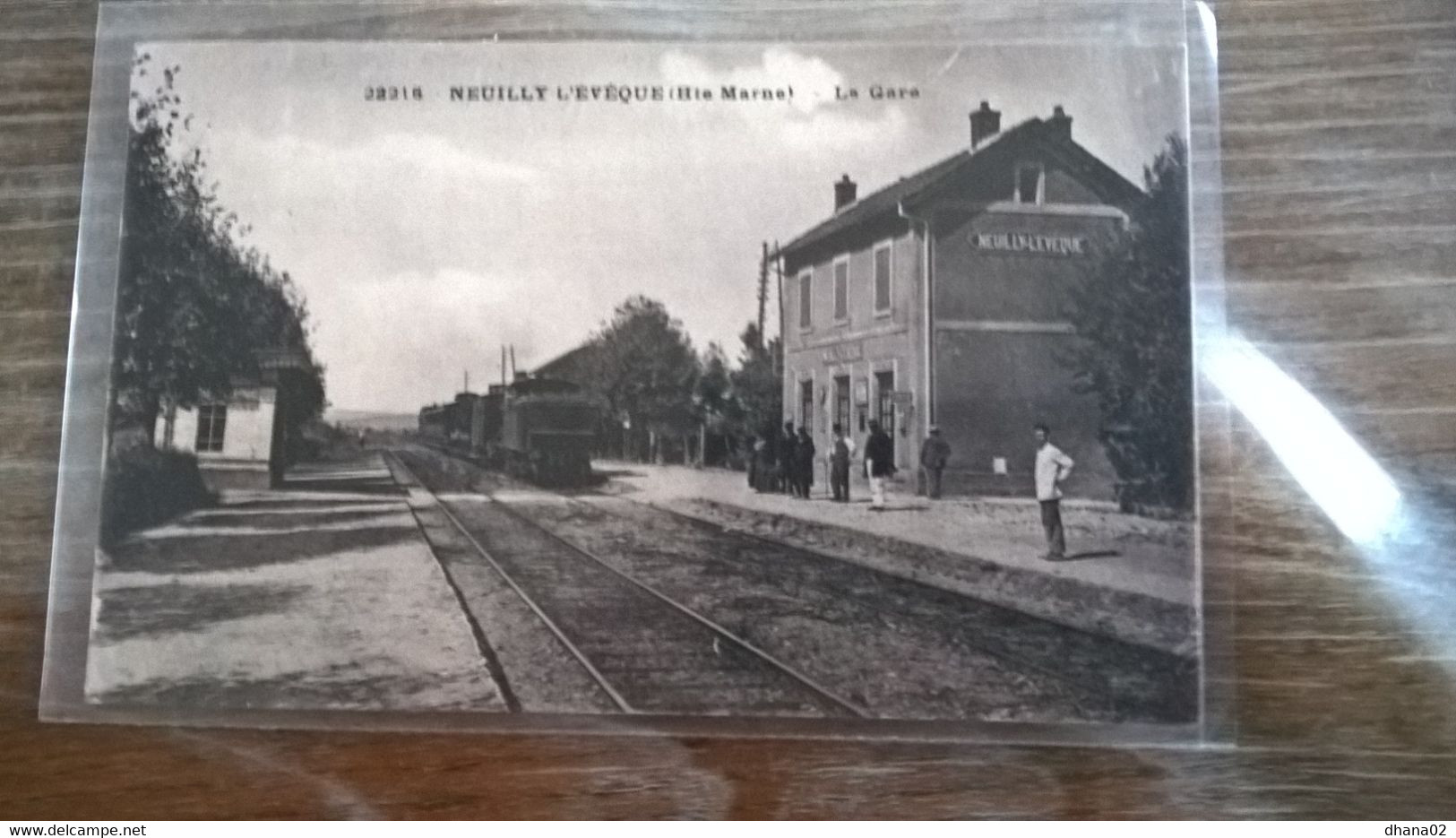 NEUILLY L EVEQUE La Gare N°22216 - Neuilly L'Eveque