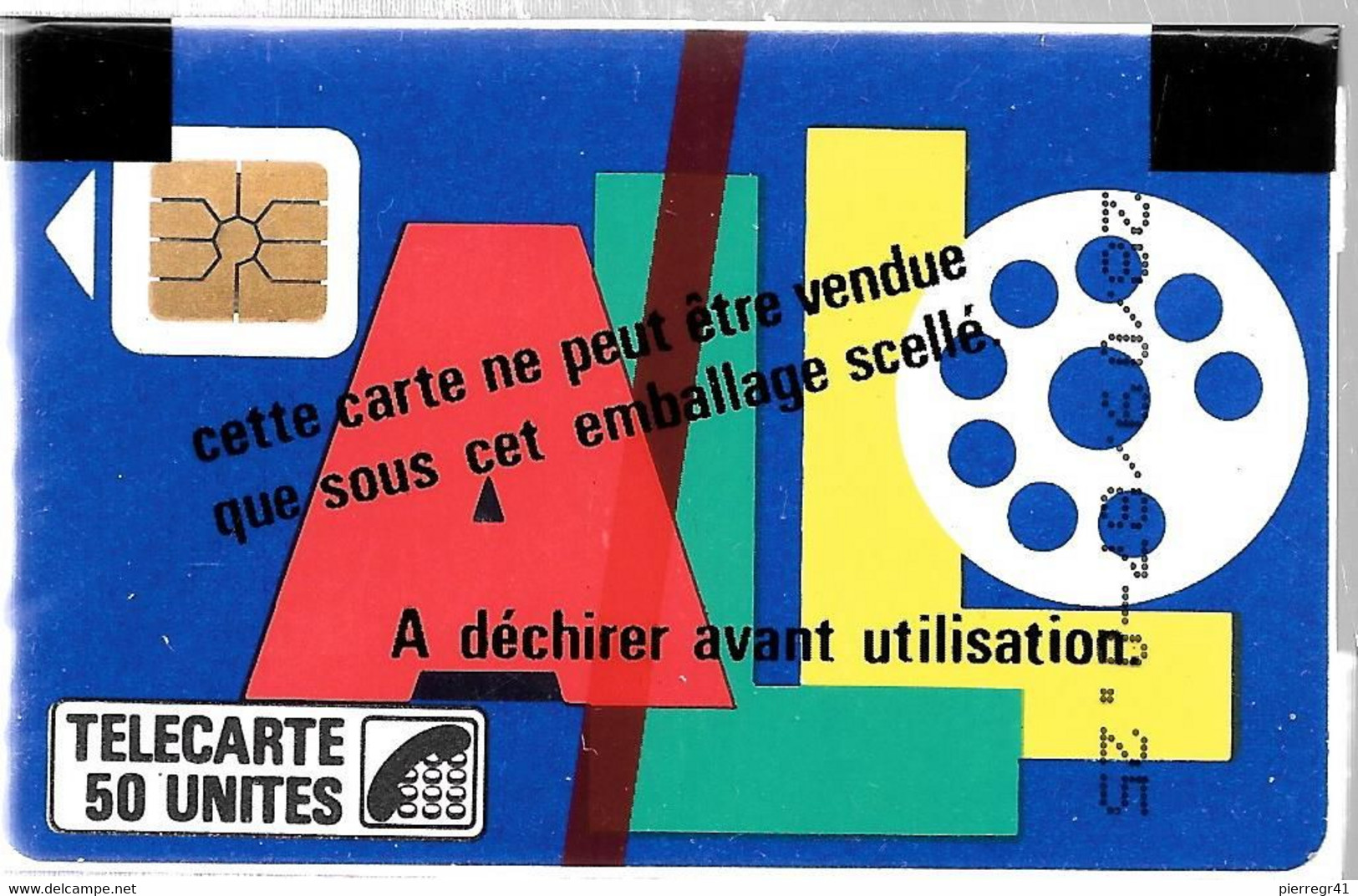 CARTE-PUBLIC-1987-50U-F 08-SO2.410-Net P-ALLO-4Pe-4381 Endroits-NSB-LUXE - 1987