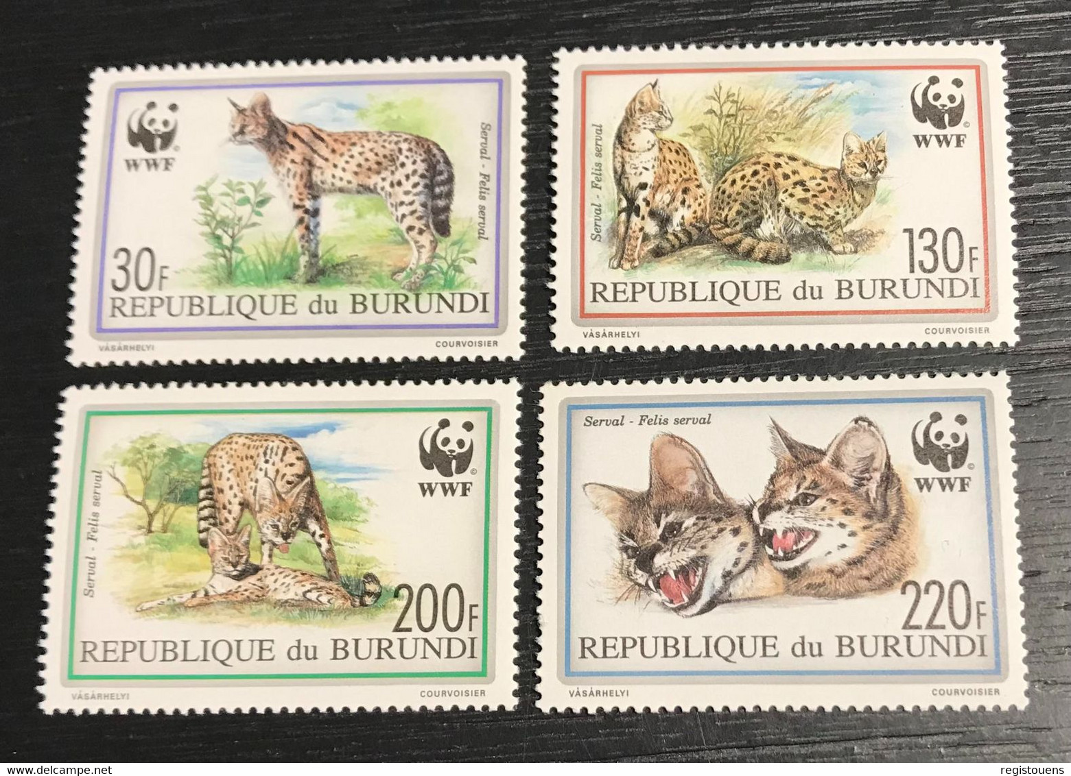 Lot De 4 Timbres Neufs** Burundi 1992 - Ongebruikt