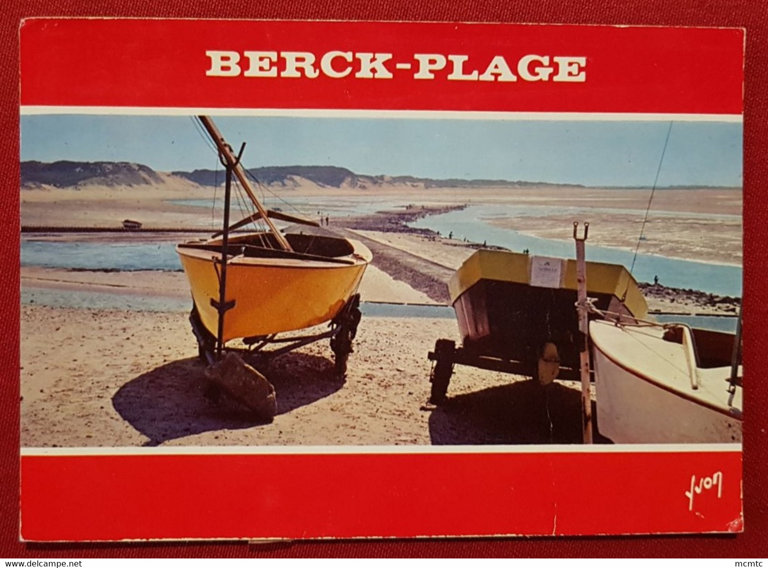 CPM - Berck Plage -( Pas-de-  Calais ) - La Baie De L'Authie - Berck