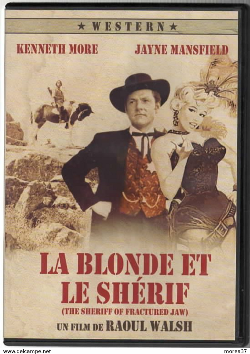 LA BLONDE ET LE SHERIF      Avec  KENNETH MORE Et JAYNE MANSFIELD     C35 - Oeste/Vaqueros