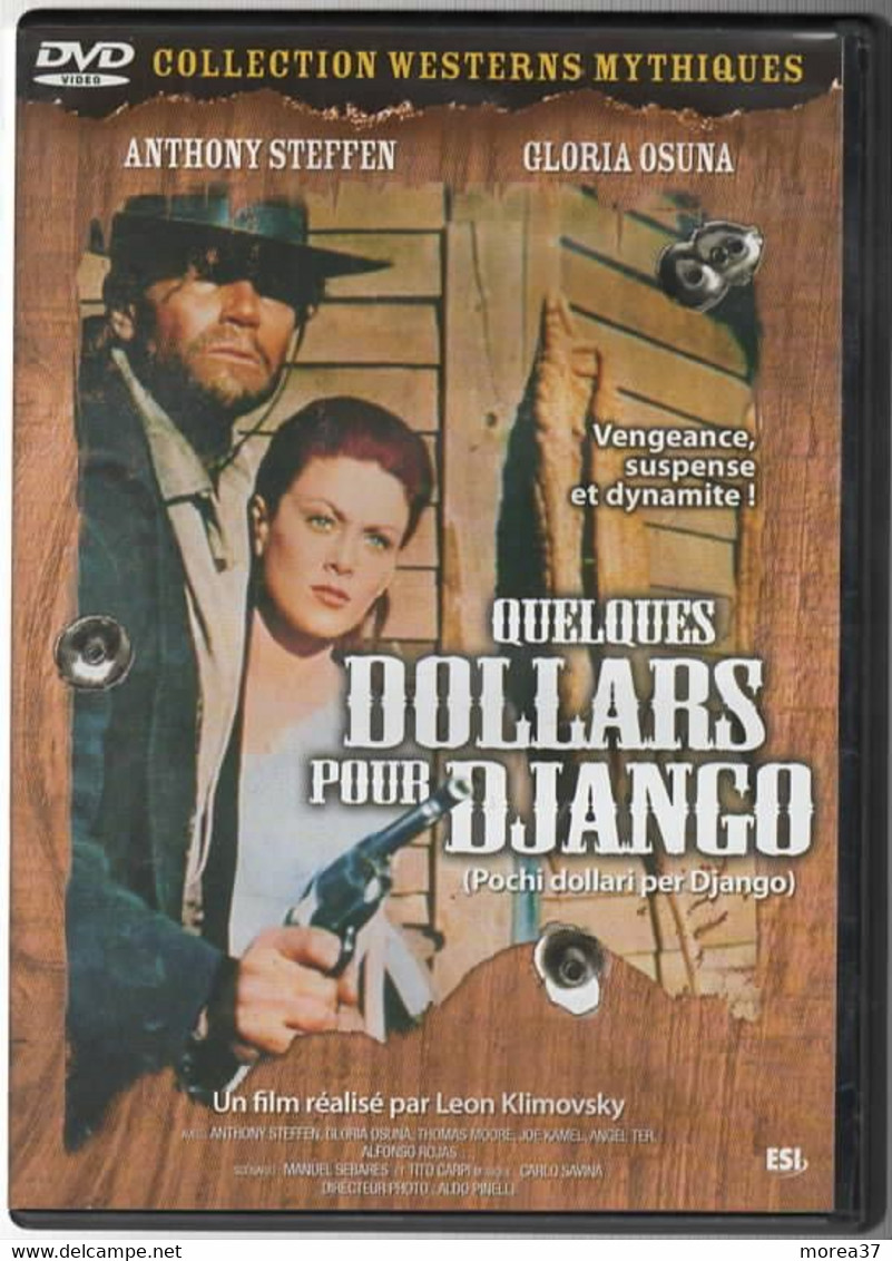 QUELQUES DOLLARS POUR DJANGO      Avec  ANTHONY STEPFEN        C35 - Western / Cowboy