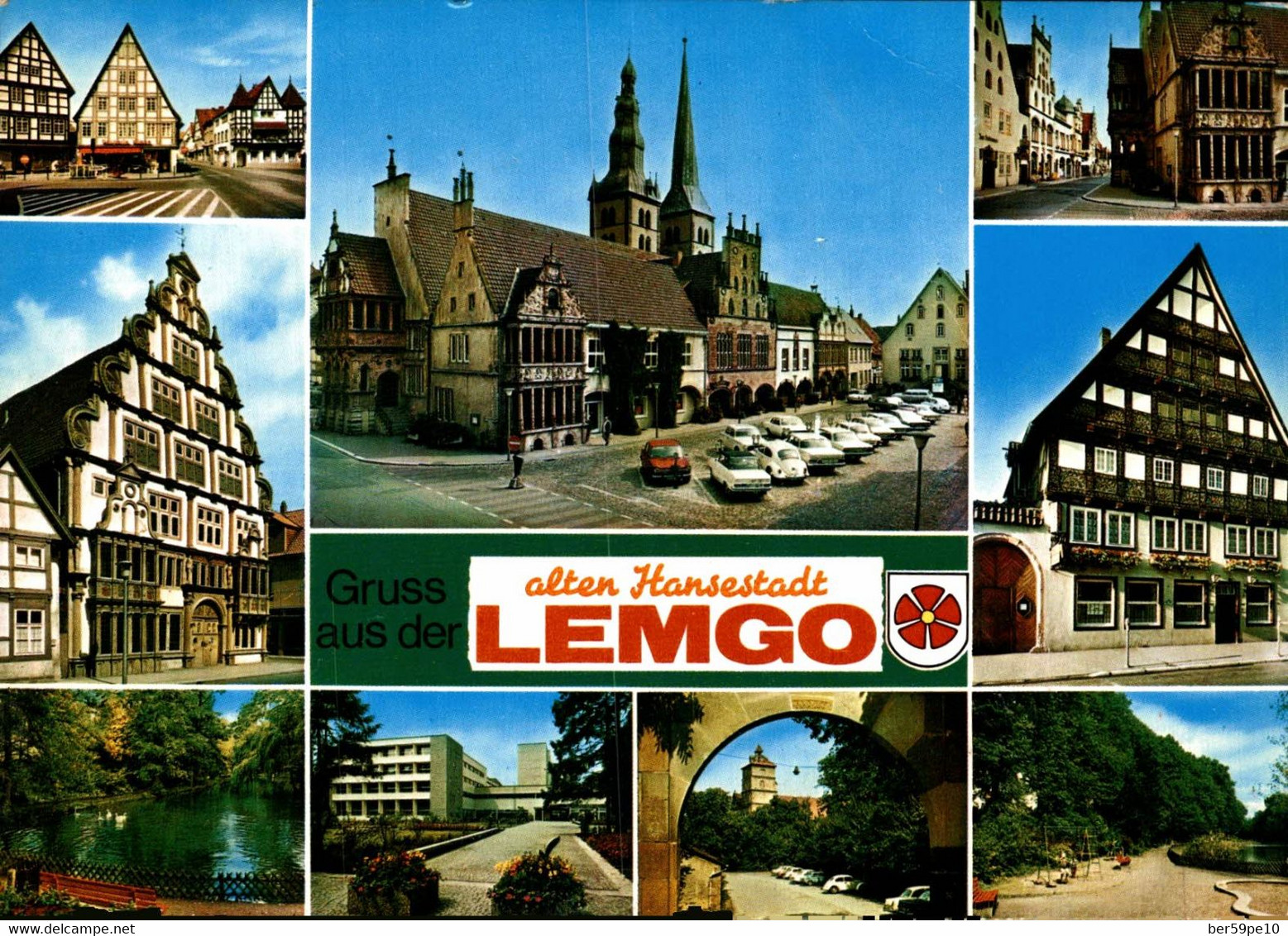 ALLEMAGNE GRUSS AUS DER ALTEN HANSESTADT LEMGO - Lemgo