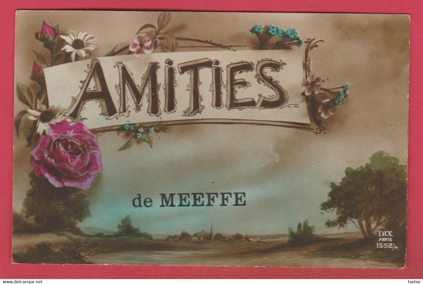 Meeffe ... Amitiés ... Jolie Fantaisie - 1920 ( Voir Verso ) - Wasseiges