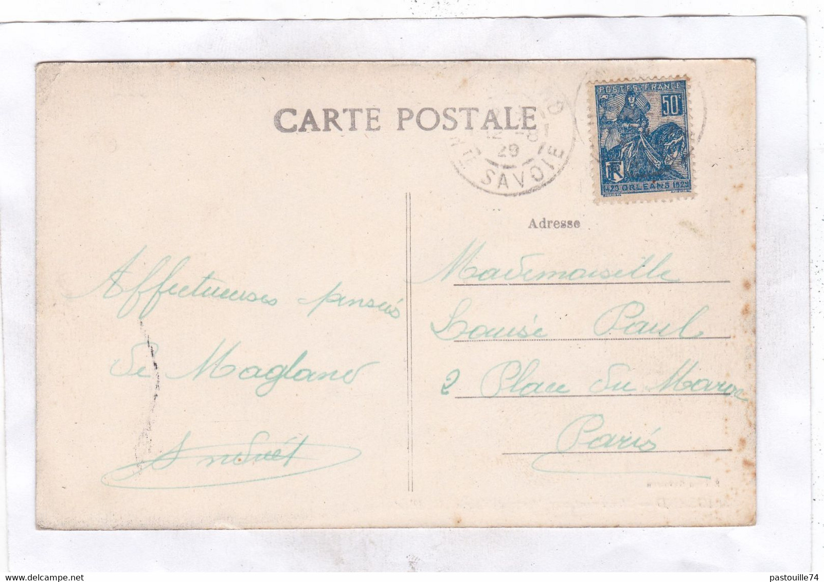 CPA :  14 X 9  - MAGLAND  -  Monument  Aux  Morts  Et  Mairie - Magland