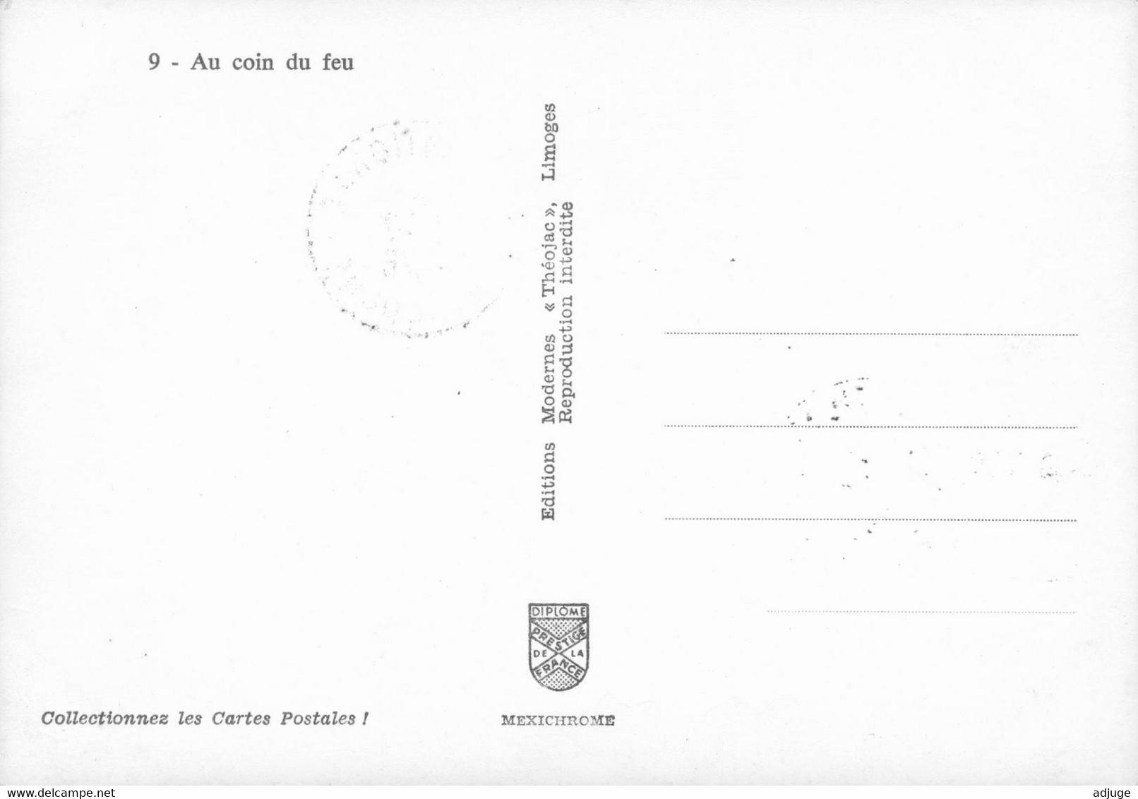 CP-24- Cuisson Des Chataignes Au Feu De Bois**Oblitération MONTIGNAC 1976 - Montignac-sur-Vézère
