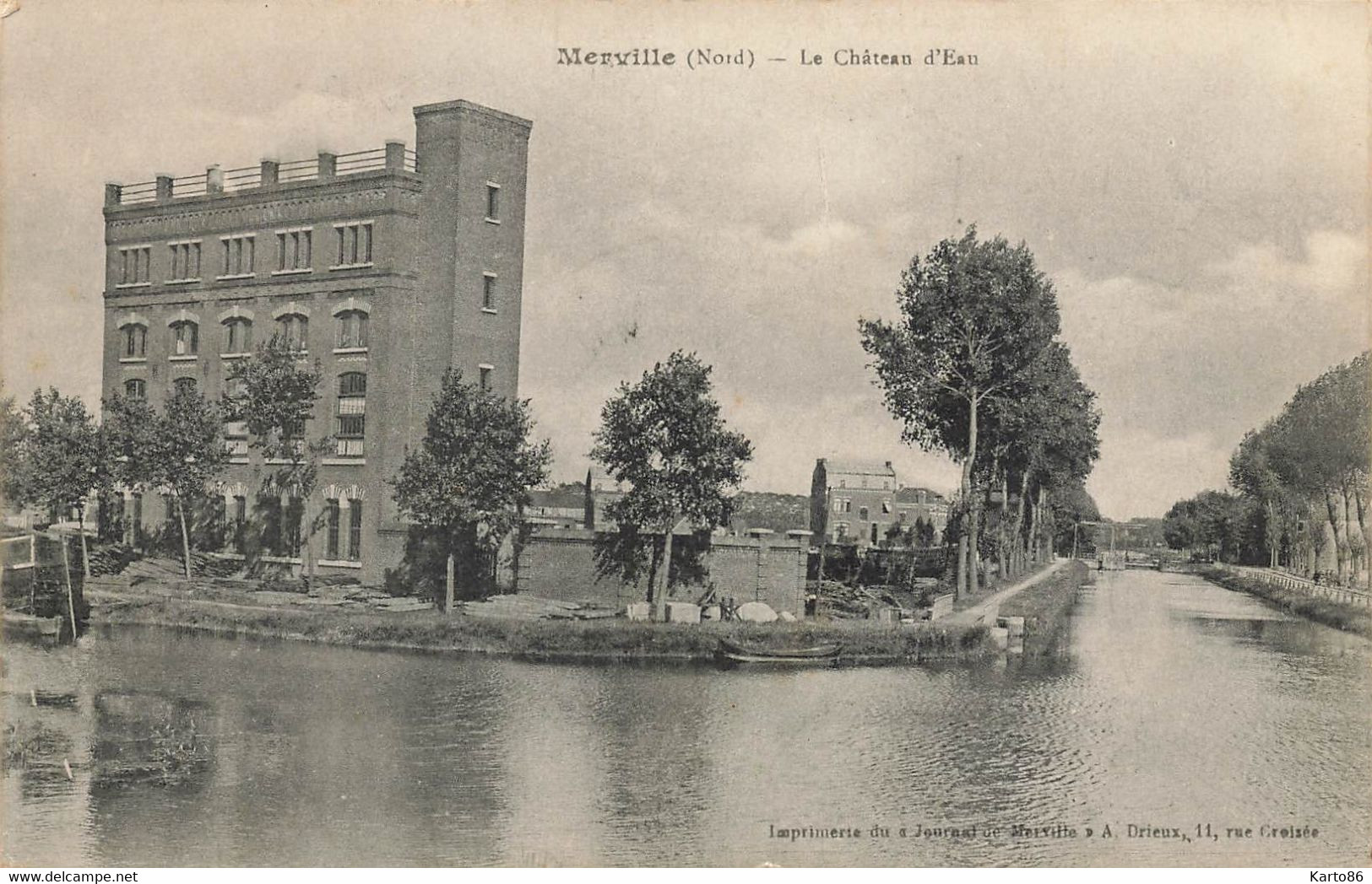 Merville * Le Château D'eau - Merville